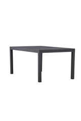 Capo Outdoor - Esstisch rechteckig - schwarz/Aluminum - Outdoor - Esstische (rechteckig) - ALVAHOME