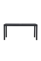 Capo Outdoor - Esstisch rechteckig - schwarz/Aluminum - Outdoor - Esstische (rechteckig) - ALVAHOME
