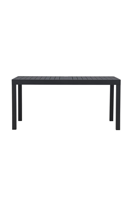 Capo Outdoor - Esstisch rechteckig - schwarz/Aluminum - Outdoor - Esstische (rechteckig) - ALVAHOME