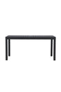 Capo Outdoor - Esstisch rechteckig - schwarz/Aluminum - Outdoor - Esstische (rechteckig) - ALVAHOME