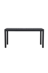 Capo Outdoor - Esstisch rechteckig - schwarz/Aluminum - Outdoor - Esstische (rechteckig) - ALVAHOME
