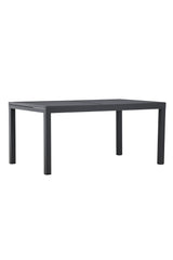 Capo Outdoor - Esstisch rechteckig - schwarz/Aluminum - Outdoor - Esstische (rechteckig) - ALVAHOME