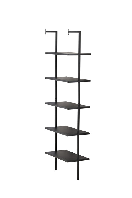 Caracas Regal - schwarz/Stahl - Regale - ALVAHOME
