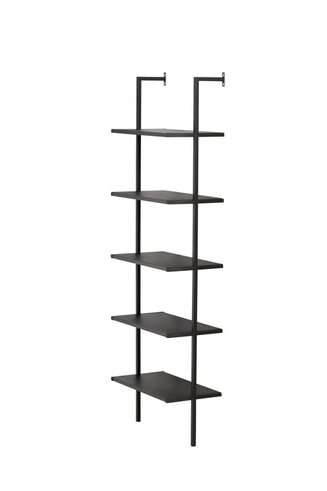 Caracas Regal - schwarz/Stahl - Regale - ALVAHOME