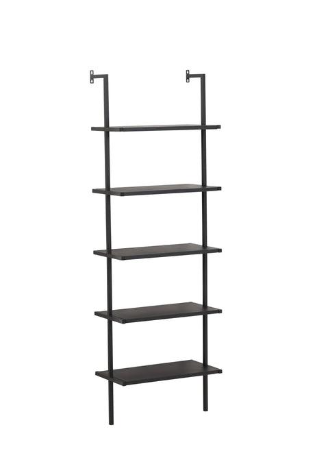 Caracas Regal - schwarz/Stahl - Regale - ALVAHOME
