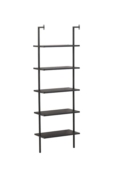 Caracas Regal - schwarz/Stahl - Regale - ALVAHOME