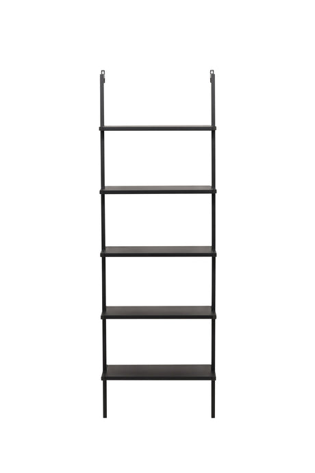 Caracas Regal - schwarz/Stahl - Regale - ALVAHOME