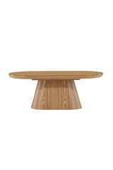 Castor Couchtisch - natur/MDF - Couchtische - ALVAHOME