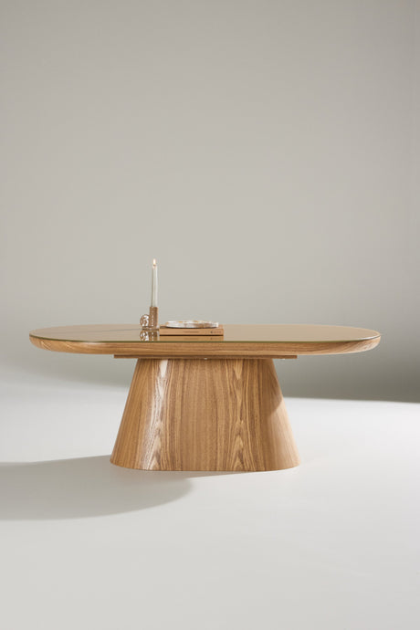 Castor Couchtisch - natur/MDF - Couchtische - ALVAHOME