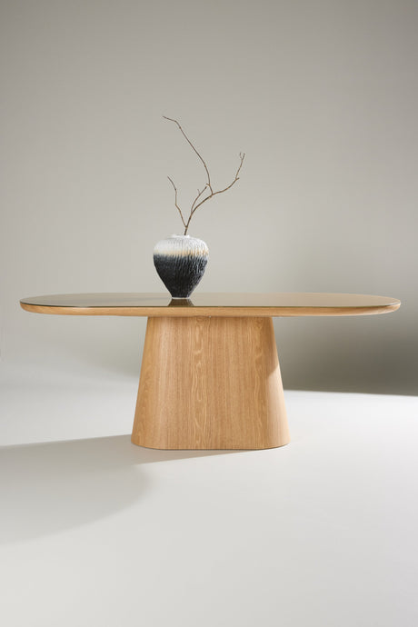 Castor ovaler Esstisch - natur/MDF - Ovale Esstische - ALVAHOME