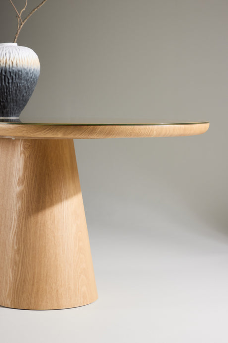 Castor ovaler Esstisch - natur/MDF - Ovale Esstische - ALVAHOME