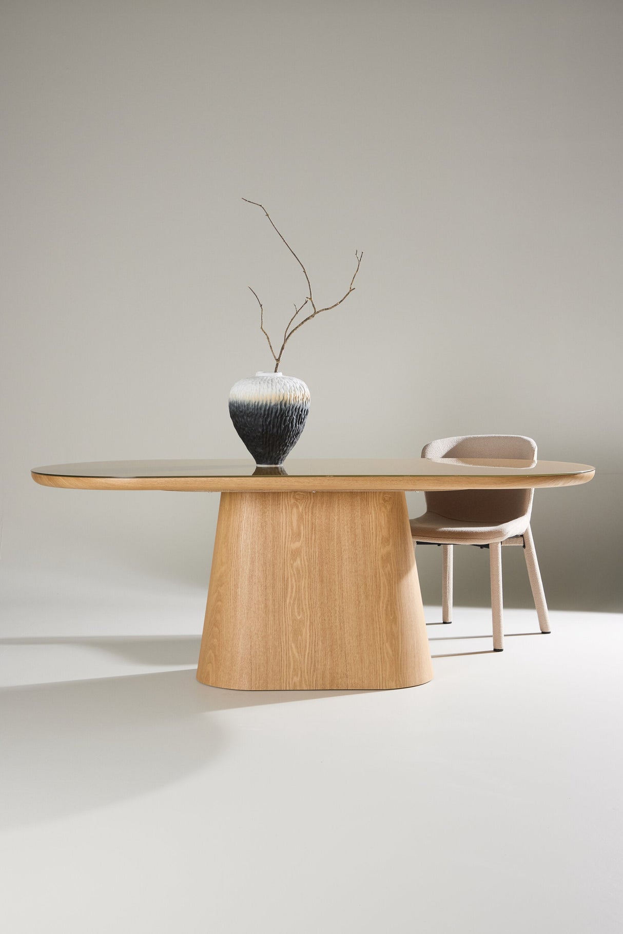 Castor ovaler Esstisch - natur/MDF - Ovale Esstische - ALVAHOME