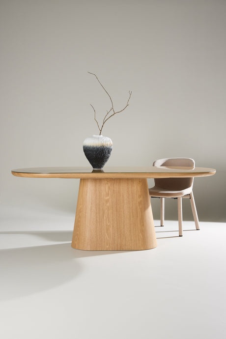 Castor ovaler Esstisch - natur/MDF - Ovale Esstische - ALVAHOME