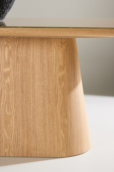 Castor ovaler Esstisch - natur/MDF - Ovale Esstische - ALVAHOME
