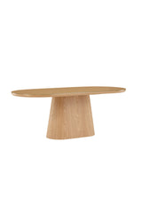 Castor ovaler Esstisch - natur/MDF - Ovale Esstische - ALVAHOME
