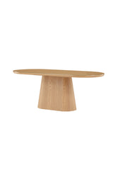 Castor ovaler Esstisch - natur/MDF - Ovale Esstische - ALVAHOME