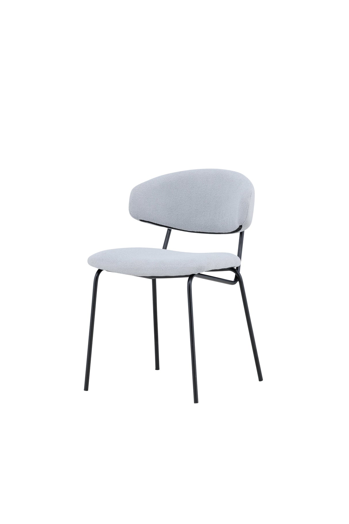 Chico Esszimmerstuhl - blau/Bouclé - Essstühle - ALVAHOME