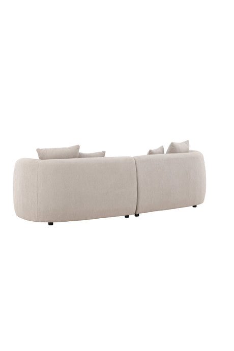 Cielo 3 - Sitzer Sofa - beige/Bouclé - 3 - Sitzer Sofas - ALVAHOME