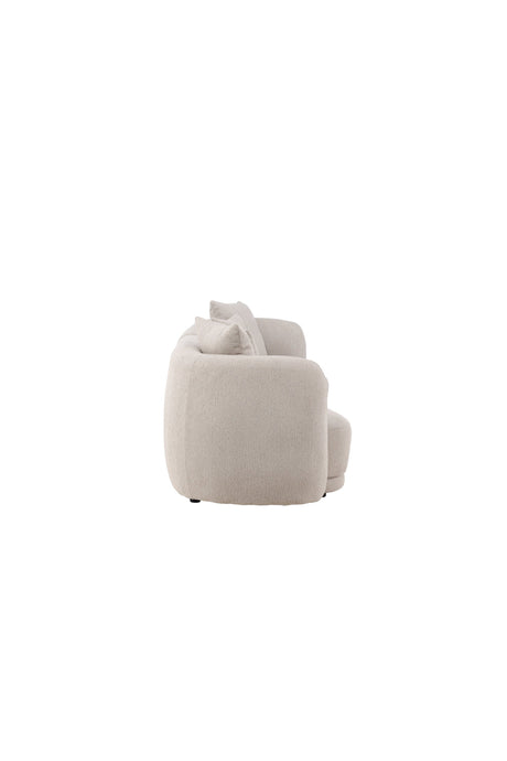 Cielo 3 - Sitzer Sofa - beige/Bouclé - 3 - Sitzer Sofas - ALVAHOME