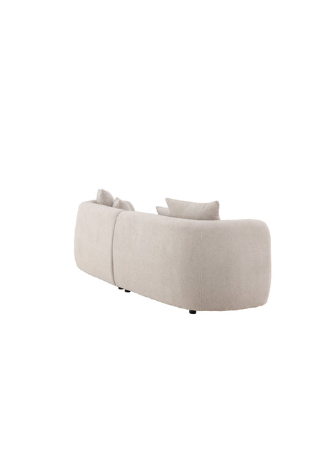 Cielo 3 - Sitzer Sofa - beige/Bouclé - 3 - Sitzer Sofas - ALVAHOME