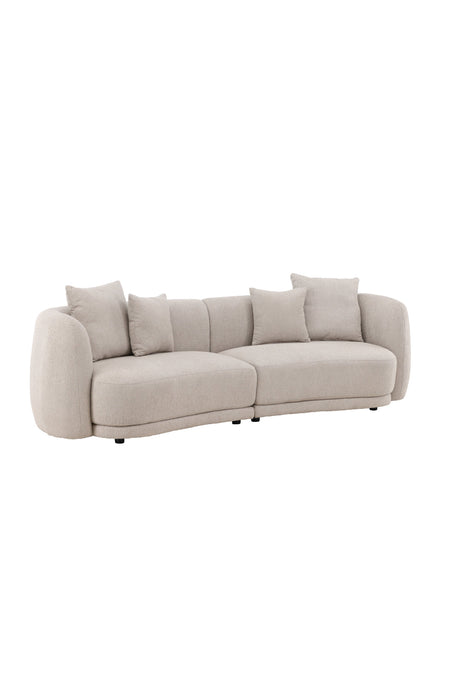 Cielo 3 - Sitzer Sofa - beige/Bouclé - 3 - Sitzer Sofas - ALVAHOME