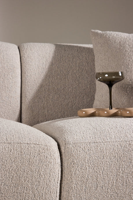 Cielo 3 - Sitzer Sofa - beige/Bouclé - 3 - Sitzer Sofas - ALVAHOME