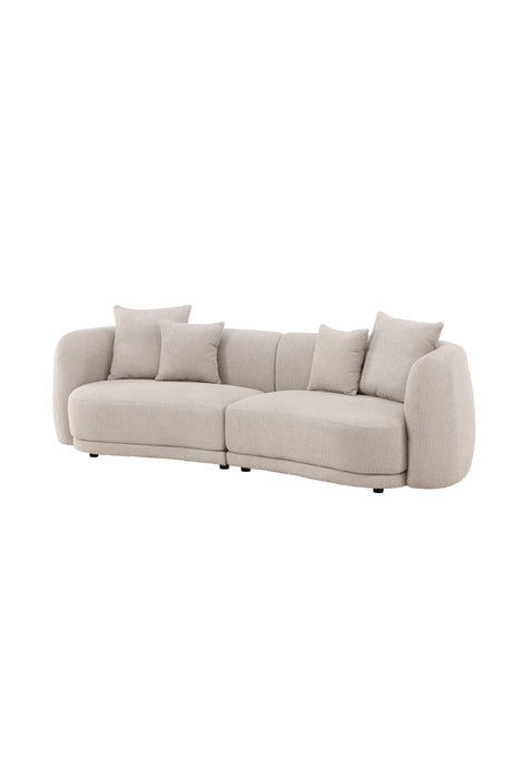 Cielo 3 - Sitzer Sofa - beige/Bouclé - 3 - Sitzer Sofas - ALVAHOME