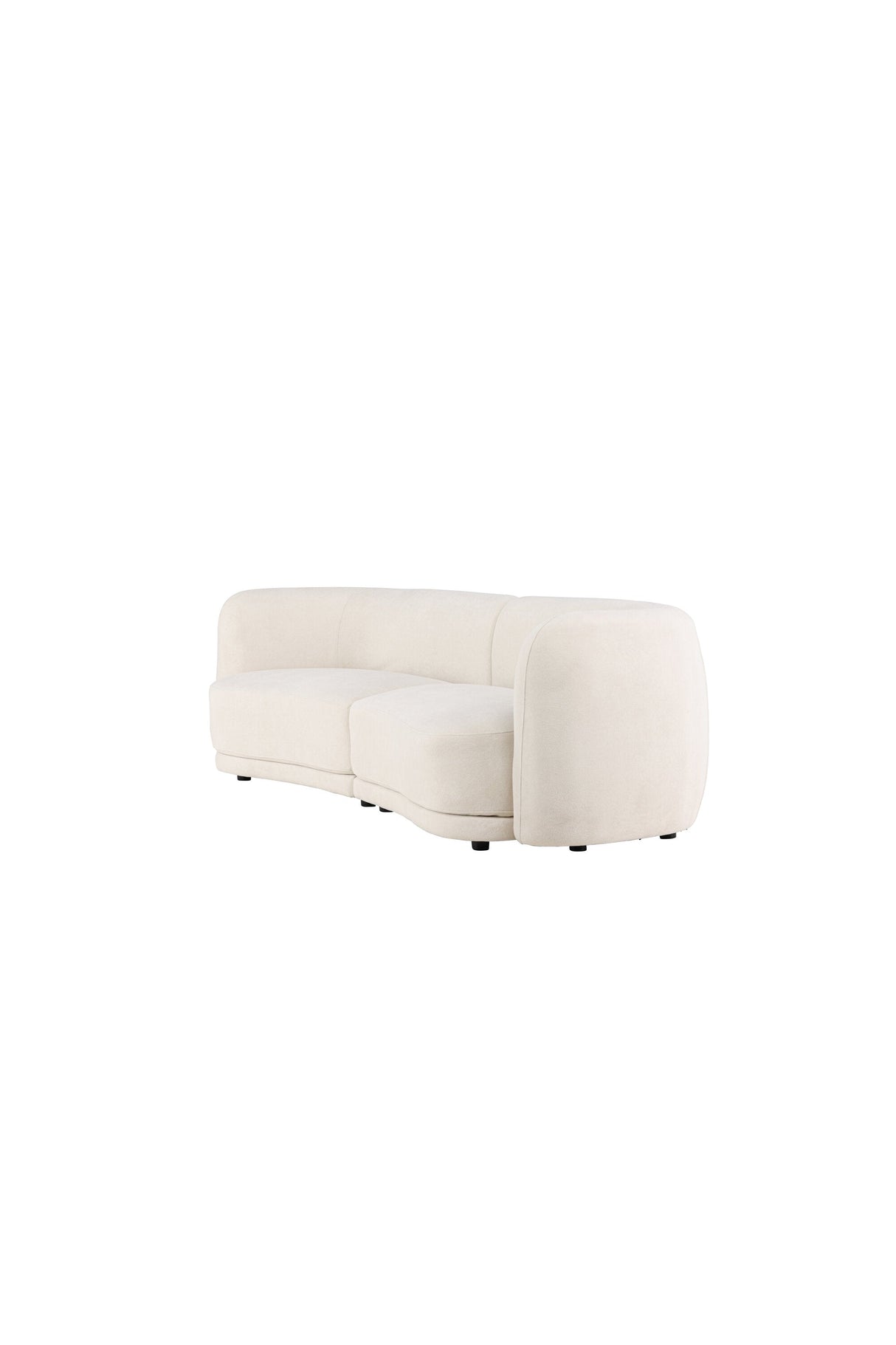 Cielo 3 - Sitzer Sofa - beige/Polyester - 3 - Sitzer Sofas - ALVAHOME