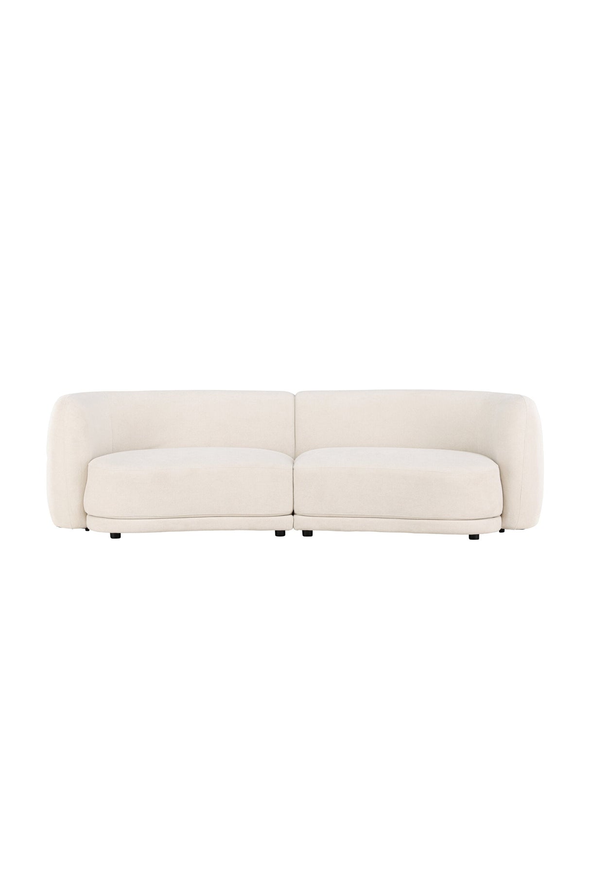 Cielo 3 - Sitzer Sofa - beige/Polyester - 3 - Sitzer Sofas - ALVAHOME