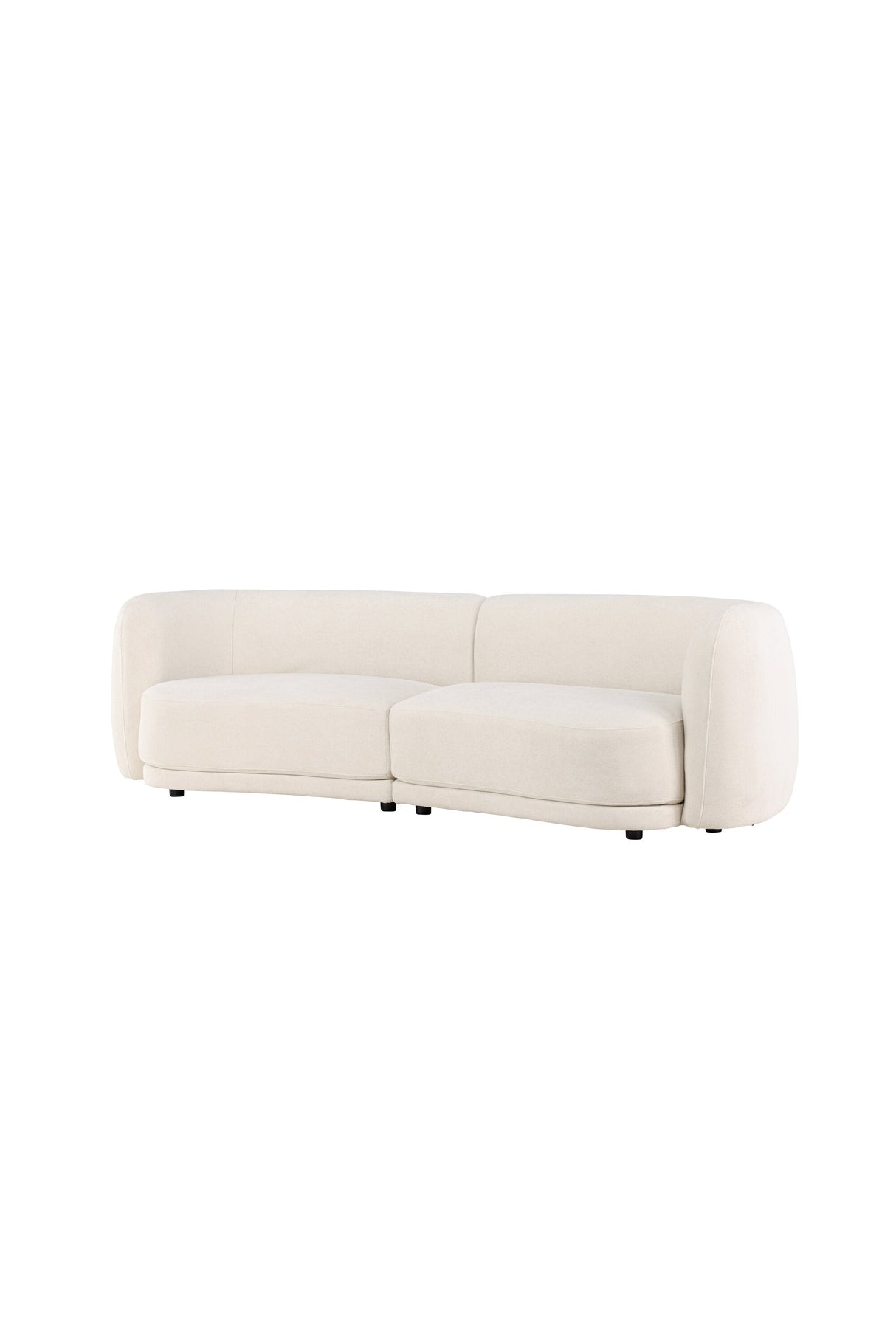 Cielo 3 - Sitzer Sofa - beige/Polyester - 3 - Sitzer Sofas - ALVAHOME
