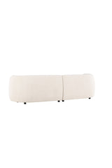 Cielo 3 - Sitzer Sofa - beige/Polyester - 3 - Sitzer Sofas - ALVAHOME