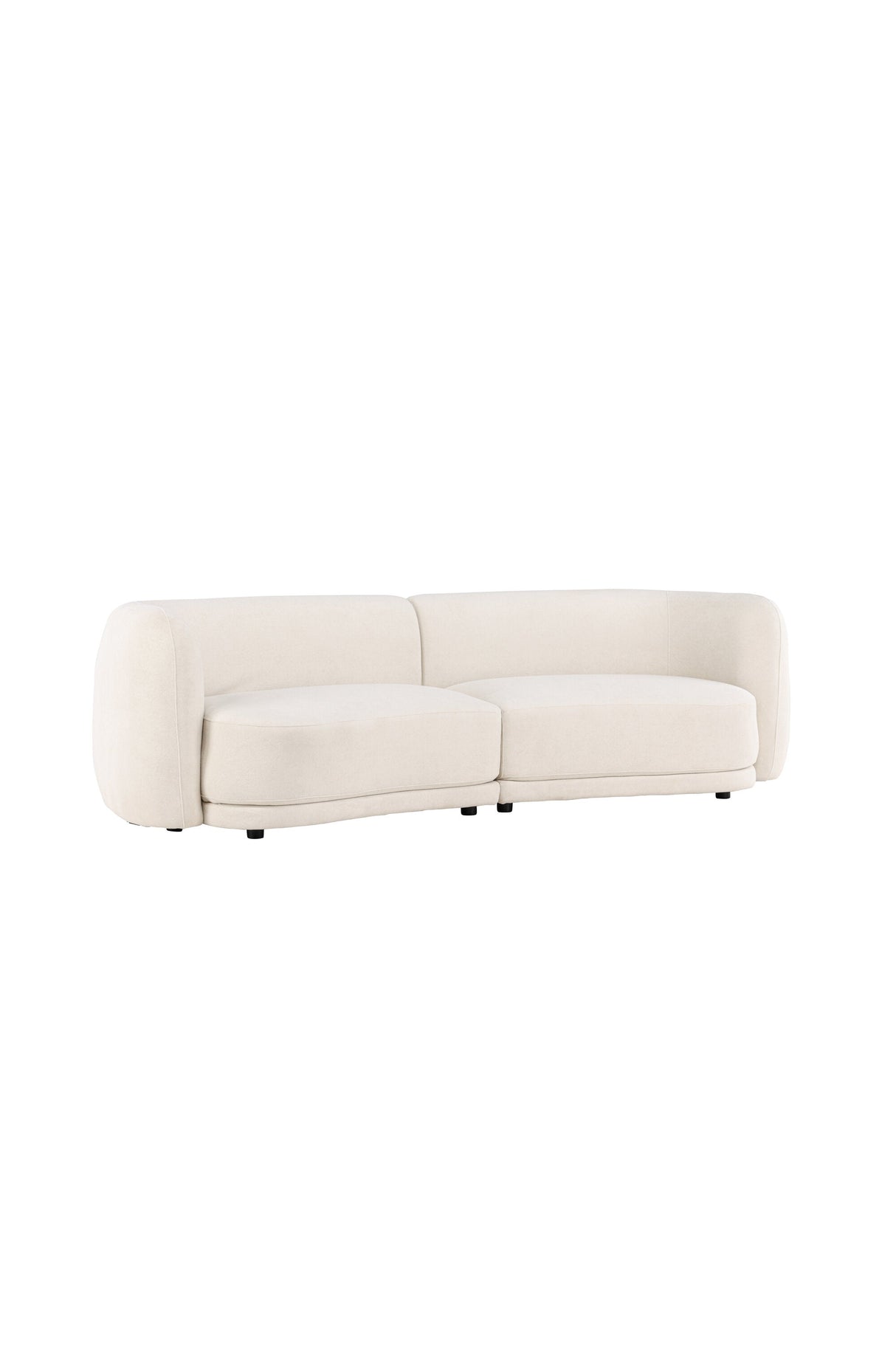 Cielo 3 - Sitzer Sofa - beige/Polyester - 3 - Sitzer Sofas - ALVAHOME