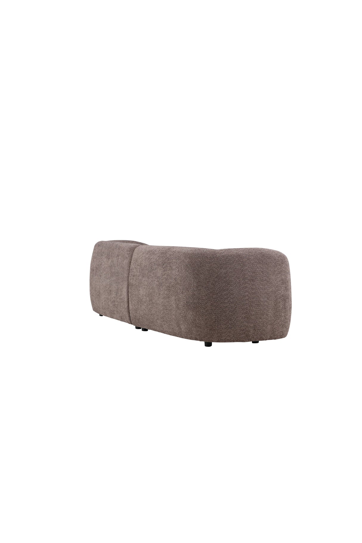 Cielo 3 - Sitzer Sofa - braun/Bouclé - 3 - Sitzer Sofas - ALVAHOME