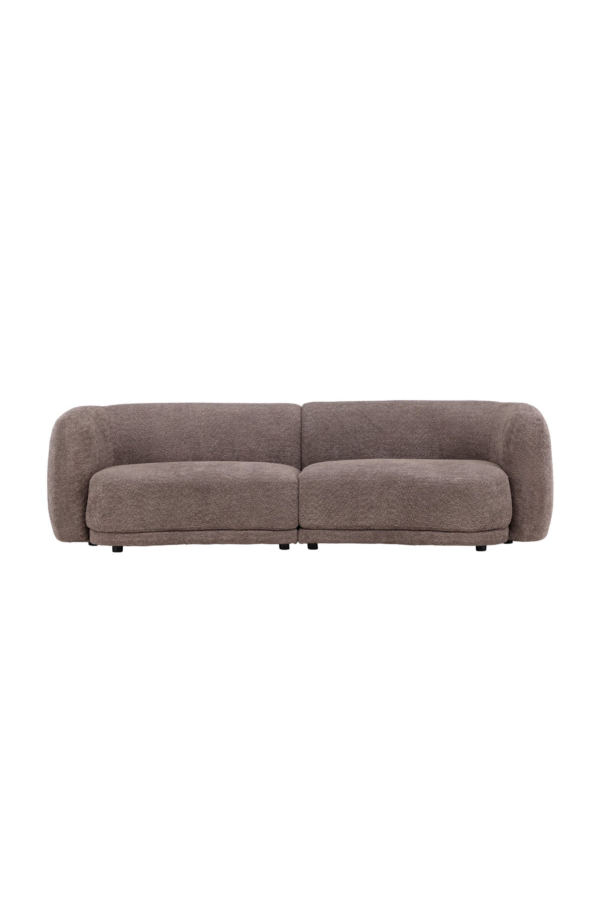 Cielo 3 - Sitzer Sofa - braun/Bouclé - 3 - Sitzer Sofas - ALVAHOME