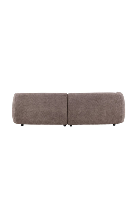 Cielo 3 - Sitzer Sofa - braun/Bouclé - 3 - Sitzer Sofas - ALVAHOME