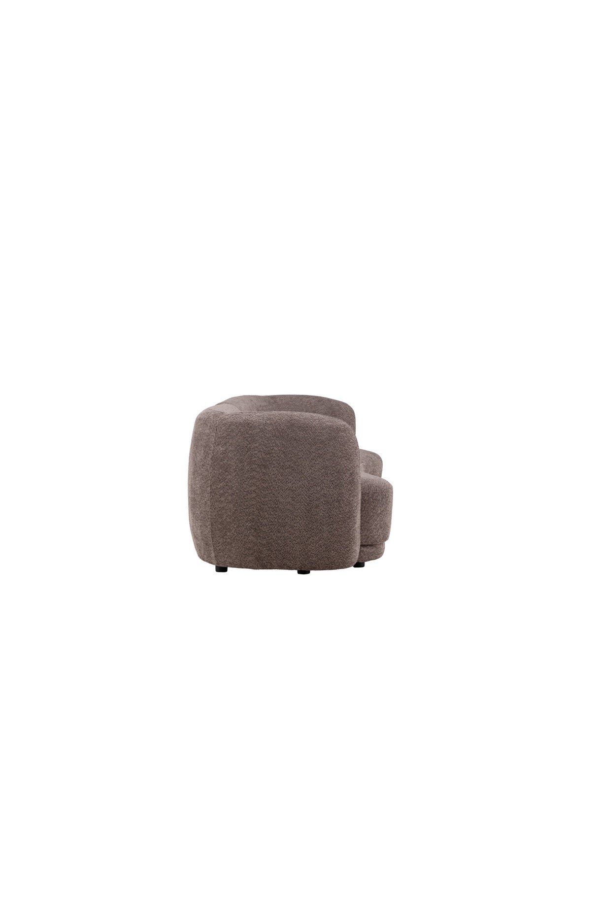 Cielo 3 - Sitzer Sofa - braun/Bouclé - 3 - Sitzer Sofas - ALVAHOME