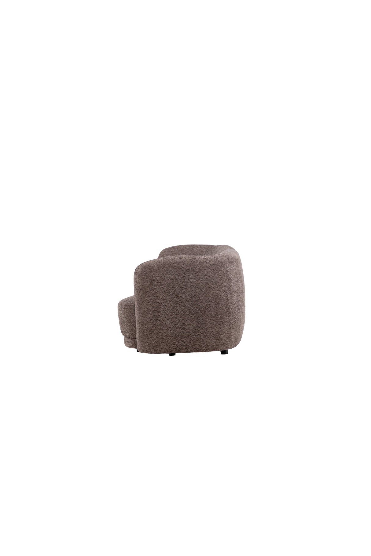 Cielo 3 - Sitzer Sofa - braun/Bouclé - 3 - Sitzer Sofas - ALVAHOME