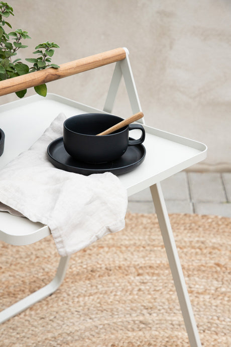 Clarin Outdoor - Beistelltisch - beige/Stahl - Outdoor - Beistelltische - ALVAHOME