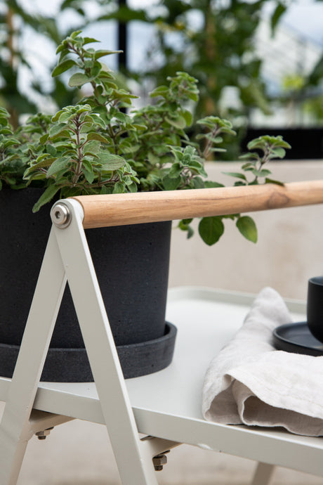 Clarin Outdoor - Beistelltisch - beige/Stahl - Outdoor - Beistelltische - ALVAHOME