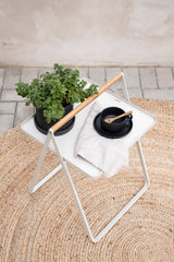 Clarin Outdoor - Beistelltisch - beige/Stahl - Outdoor - Beistelltische - ALVAHOME