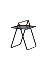 Clarin Outdoor - Beistelltisch - schwarz/Stahl - Outdoor - Beistelltische - ALVAHOME