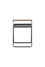 Clarin Outdoor - Beistelltisch - schwarz/Stahl - Outdoor - Beistelltische - ALVAHOME
