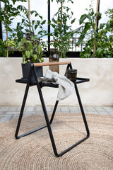 Clarin Outdoor - Beistelltisch - schwarz/Stahl - Outdoor - Beistelltische - ALVAHOME
