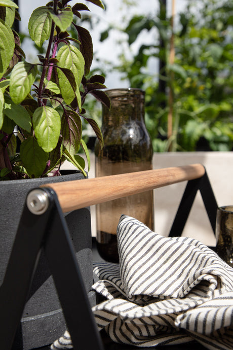 Clarin Outdoor - Beistelltisch - schwarz/Stahl - Outdoor - Beistelltische - ALVAHOME