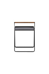 Clarin Outdoor - Beistelltisch - schwarz/Stahl - Outdoor - Beistelltische - ALVAHOME