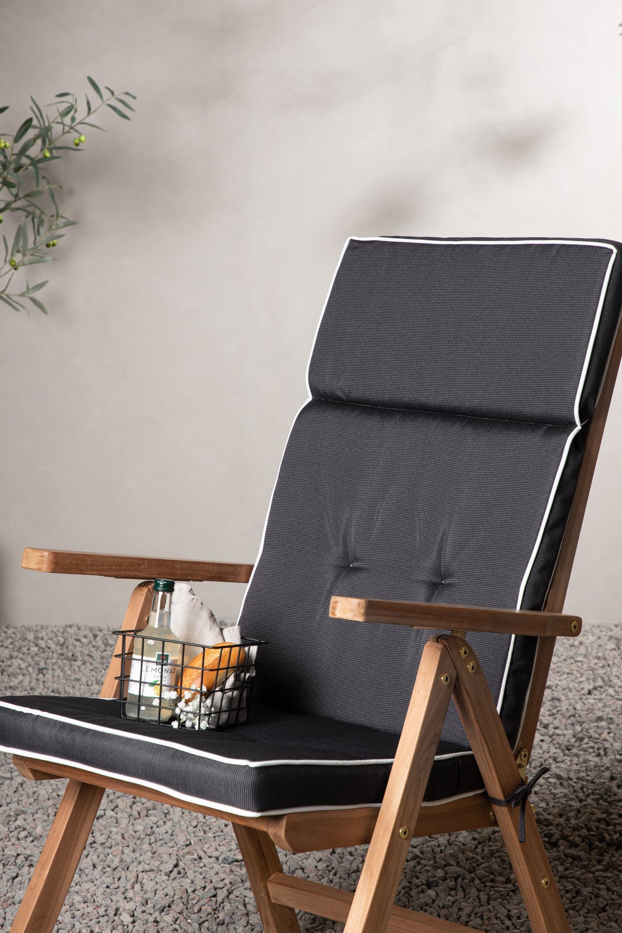 Classic Outdoor - Sitzpolster - grau/Polyester - Outdoor - Sitzpölster - ALVAHOME