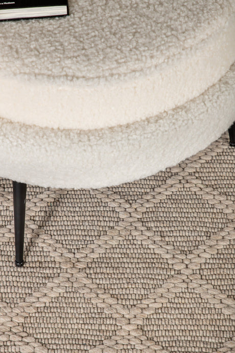 Cloudy Wohnzimmerteppich - beige/Wolle - Wohnzimmerteppiche - ALVAHOME
