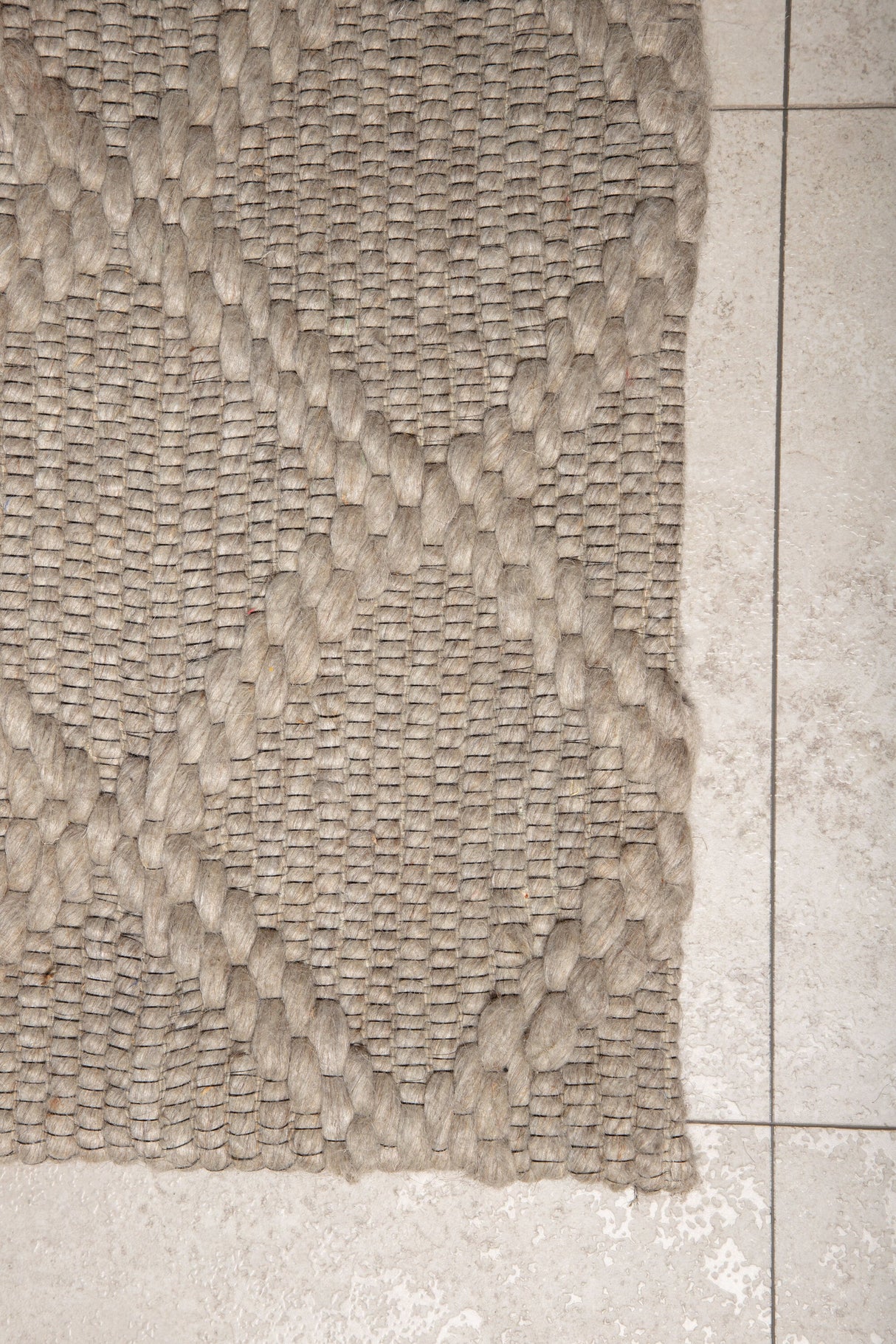 Cloudy Wohnzimmerteppich - beige/Wolle - Wohnzimmerteppiche - ALVAHOME