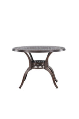 Coimbra Outdoor - Tisch - braun/Aluminum - Outdoor - Tische - ALVAHOME