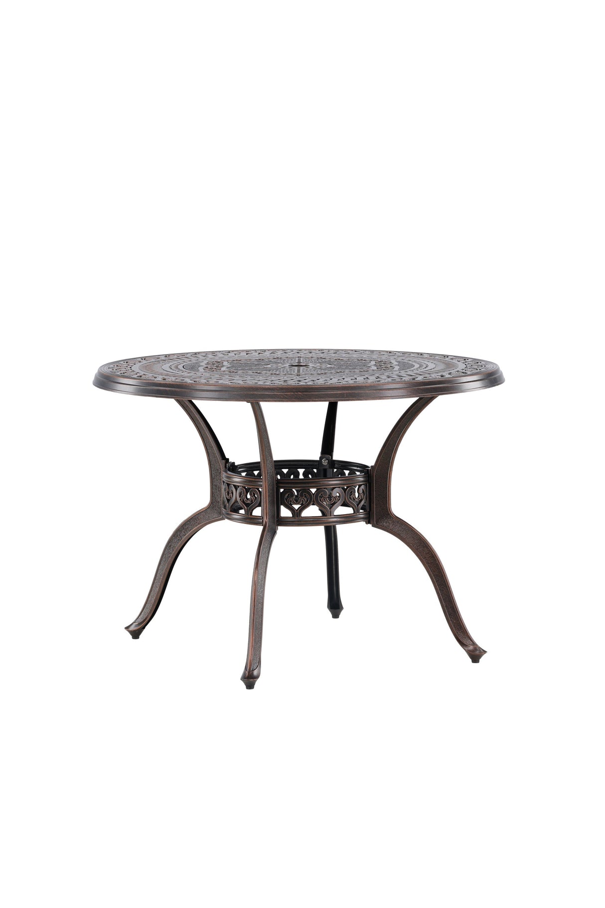 Coimbra Outdoor - Tisch - braun/Aluminum - Outdoor - Tische - ALVAHOME